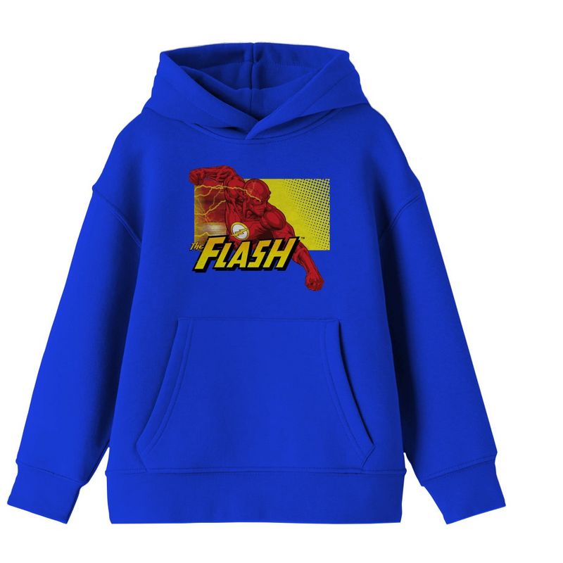 Serious Flash Youth Boy's Royal Blue Hoodie, 1 of 2