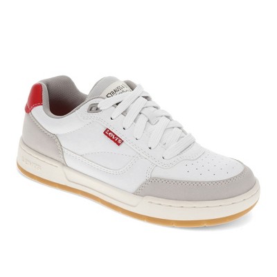 Levi's Womens La Jolla Synthetic Leather Casual Lace Up Sneaker Shoe