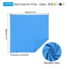 Unique Bargains Microfiber Cleaning Cloth for Eyeglass Camera Lens Screens 12 Pcs - 2 of 4