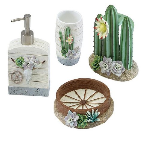 Avanti Butterfly Garden 4 Pc Bath Accessory Set : Target