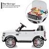 12V Licensed Land Rover Kids Ride On Car, Remote Control, MP3, LED Lights, Dual Motors, Green, Ages 3–8 - 3 of 4