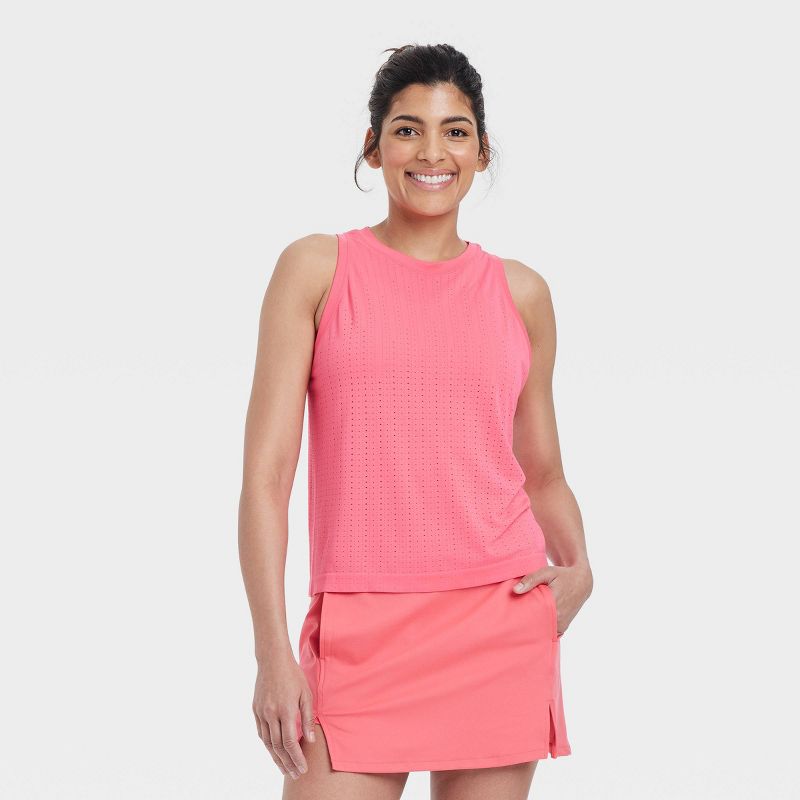 Women's Mesh Seamless Tank Top - All In Motion™, 1 of 6