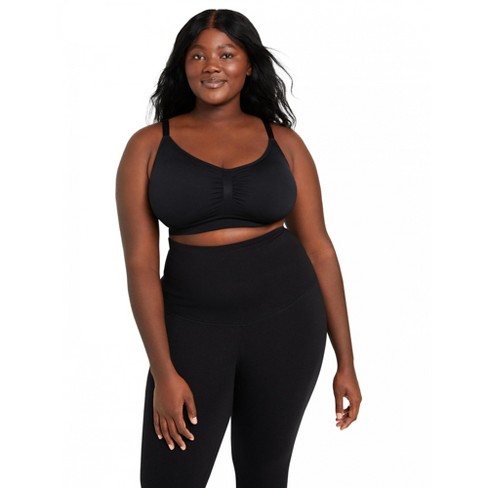 Plus Size Seamless Maternity Bra - Black, 2x | : Target