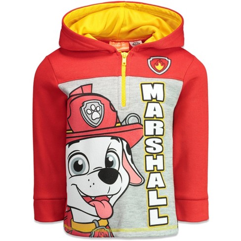 Paw patrol zip up hot sale hoodie