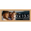 PosterPalooza | 40x13.5 Modern Bamboo Picture Frame, UV Acrylic, 5 Finishes - 2 of 4