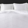 White Courtney Duvet Cover Set (Full/Queen) - City Scene: Includes 2 Shams, Hidden Zipper, Machine Washable - 4 of 4