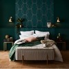Palais Green and Copper Geometric Paste the Wall Wallpaper - 2 of 4