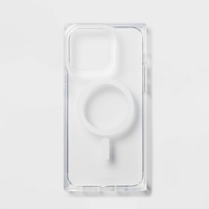 Apple iPhone 15 Pro Max Square Case with MagSafe - heyday™ Clear - 1 of 4