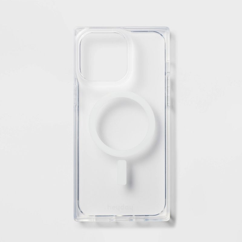 Apple iPhone 15 Pro Max Square Case with MagSafe - heyday&#8482; Clear, 1 of 6