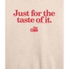 Women's - Diet Coke - Just For The Taste Of It Lightweight French Terry Slouchy - 2 of 4