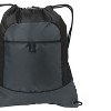 Port Authority Pocket Drawstring Backpack (2 Pack) - 3 of 4