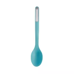 KitchenAid Silicone Solid Spoon Aqua Sky