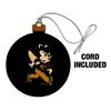 Emporia State University Secondary Logo Wood Christmas Tree Holiday Ornament - 2 of 4