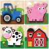 MasterPieces Farm Chunky Wood Puzzles 4 Pack for Kids - 3 of 4