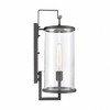 Elk Home Hopkins 1 - Light Wall Light in  Charcoal Black - 3 of 4