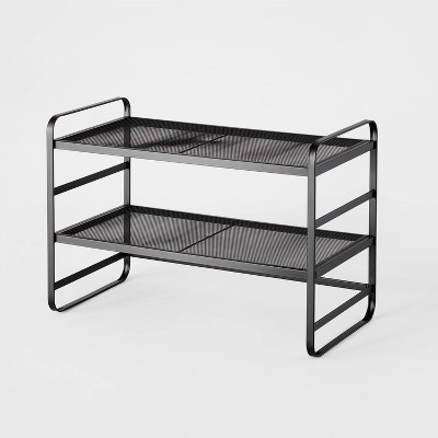 Home Essentials 3-Tier Metal Shoe Rack