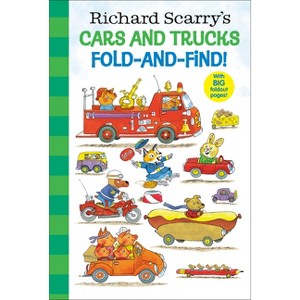 Richard Scarry's Cars and Trucks Fold-And-Find! - (Hardcover) - 1 of 1