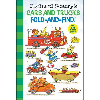 Richard Scarry's Cars and Trucks Fold-And-Find! - (Hardcover)