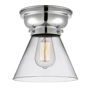 Cone - 1 Light Flush Mount In Industrial Style-7.4 Inches Tall and 7.75 Inches Wide - 1 of 1