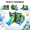Infans 6-in-1 Winter Themed Snowman Inflatable Castle kids Jumping House w/ 735W Blower - 2 of 4