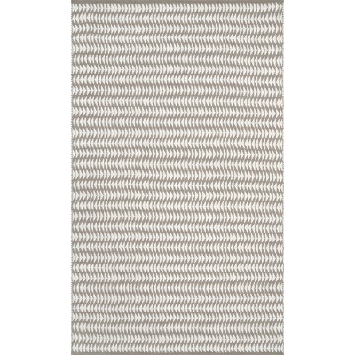 Nuloom Indoor and Outdoor Striped Yasmin Patio Area Rug, 5' x 8', Ivory