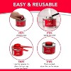 GasOne 6+ Hour Chafing Fuel - Food Warmer for Chafing Dish Buffet Set - Liquid Safe Fuel With Wick & Lid Opener (Pack of 12) - 3 of 4