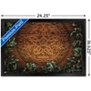 Trends International Brigid Ashwood - Celtic Yule Christmas Pentacle Framed Wall Poster Prints - 3 of 4