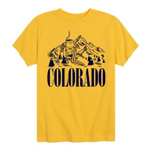 Boys' - Peanuts - Colorado Charlie Brown Short Sleeve Graphic T-Shirt - 1 of 4