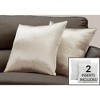 PAGED Modern Accent Square Throw Pillows, 18" Decorative Pillows with Soft Insert, Pillows Bed Pillows for Sleeping - 4 of 4