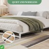 Metal Platform California King/King/Full Size Bed Frames 6 Inch Low Bed Frame w/ Arch Accent Sturdy Structure - 4 of 4