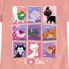 Girls' - Disney - Cats & Dogs Fitted Short Sleeve Graphic T-Shirt - 2 of 4