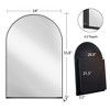 Grungis Wall Mounted Bathroom Storage Cabinet,Medicine Cabinet with Mirror and Adjustable Shelves for Bathroom - 3 of 4