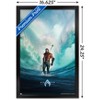 Trends International Aquaman and the Lost Kingdom - One Sheet Framed Wall Poster Prints - 3 of 4