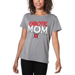 Women's Dungeons Dragons Mother's Day Chaotic Mom Loose T-Shirt - 1 of 4
