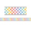 Teacher Created Resources® Cool for School Checkers Straight Border Trim, 35 Feet Per Pack, 6 Packs - 2 of 4