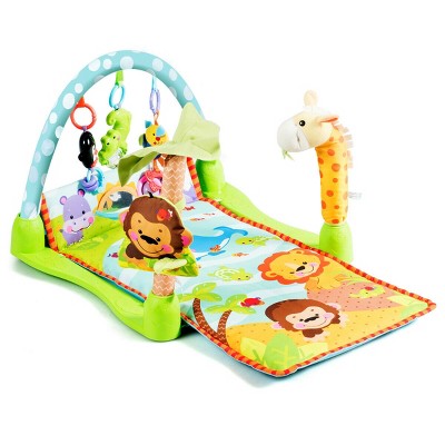 Costway 4-in-1 Baby Activity Play Mat Activity Center w/3 Hanging Toys for Kids Gift