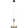 Hunter Fan 10" 1-Light Van Nuys Pendant Alturas Gold : Modern Glass Ceiling Fixture, ETL Listed, Adjustable Height - 4 of 4