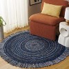 Renewal W/ Fringes RNW402 Hand Woven Indoor Rugs - Safavieh - 2 of 3