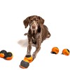 Midlee Orange/Black Dog Halloween Tennis Balls- Set of 6 - 4 of 4