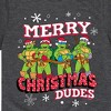 Boys' - Teenage Mutant Ninja Turtles - Merry Christmas Dude Short Sleeve Graphic T-Shirt - 2 of 4