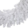 Northlight 24" Unlit White Canadian Pine Artificial Christmas Wreath - 4 of 4