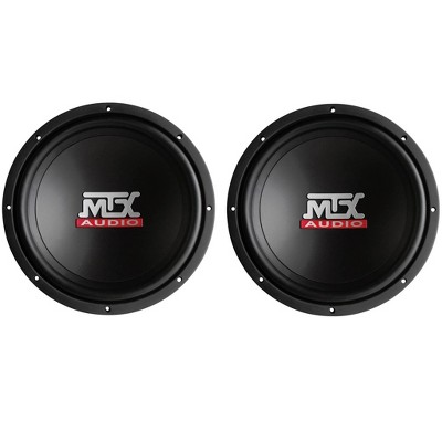 MTX AUDIO TN12-04 12" SVC 800 Watt Sub Car Power Car Power Subwoofer Pair