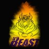 Men's Beauty and the Beast Orange and Yellow Beast Sketch Tank Top - 2 of 4
