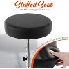 Pyle PSEATDRM28.5 Adjustable Drum Throne Stool - Portable with Double-Braced Tripod Legs - 3 of 4