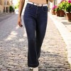 Anna-Kaci Women's High Waist Flare Jeans with Stretch Fabric and Classic Five-Pocket Design for a Comfortable, Slimming Fit - 2 of 4