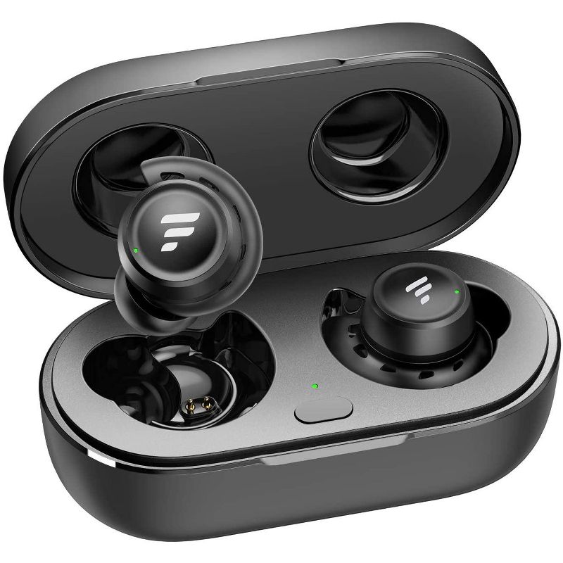Letsfit Wireless Sports Earbuds with Mic and Drop-Safe Fit Designed for Workout T20, 1 of 7