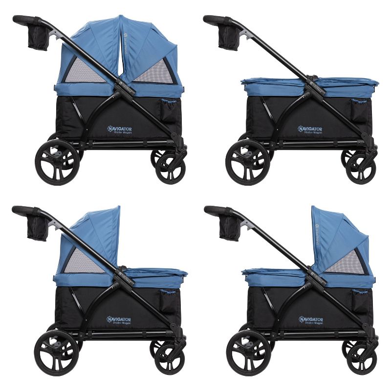 Baby Trend Navigator 2-in-1 Stroller Wagon, 2 of 11