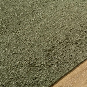 Hauteloom Breena Olive Washable Area Rug - 1 of 4