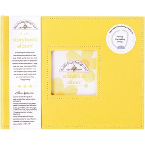 Doodlebug Storybook D-Ring Album 8"X8" - 1 of 1