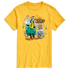 Men's - A Goofy Movie - Family Trip Collage Short Sleeve Graphic T-Shirt - 1 of 4